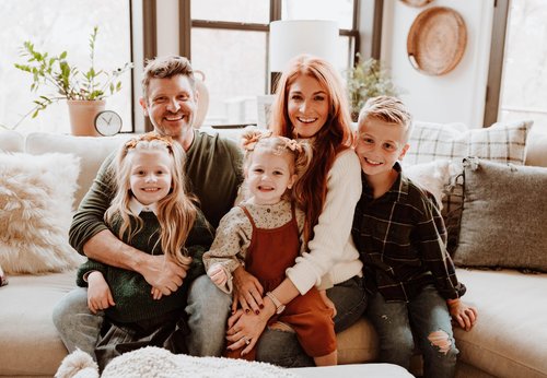 Image of Mike Todryk with his family on a vacation